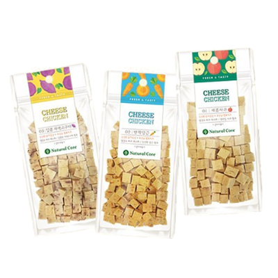 naturalcore韩国宠物奶酪粒奖励