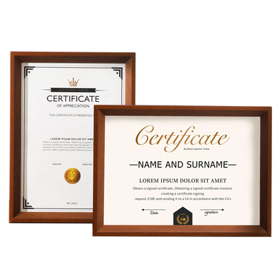 证书框a4装裱支持定制