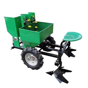 土豆播种机覆膜滴管一体机马铃薯芋头薯类播种施肥起垄覆膜种植机