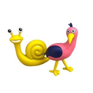 班班花园8款卡通游戏公仔彩虹大嘴怪物手办蛋糕班班幼儿园玩具