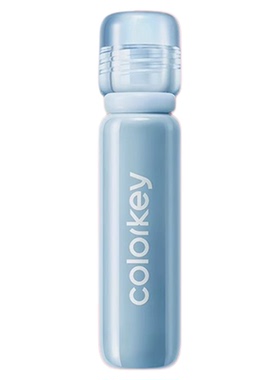 Colorkey珂拉琪小冰钻唇漆小蓝管c02唇釉女玻璃唇透明不易沾杯