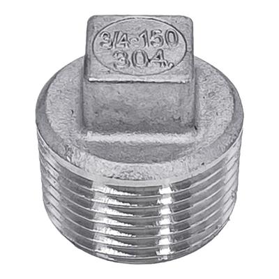 广东现货外丝堵头管堵不锈钢304