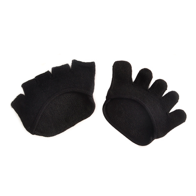 前掌缓冲防磨漏趾脚垫五指隐形袜