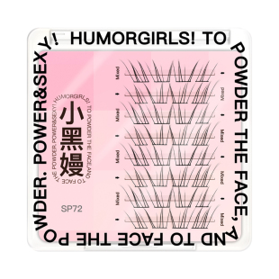 【氧气款】小黑嫚sp72睫毛氧气之境系列新中式清冷淡颜轻盈假睫毛