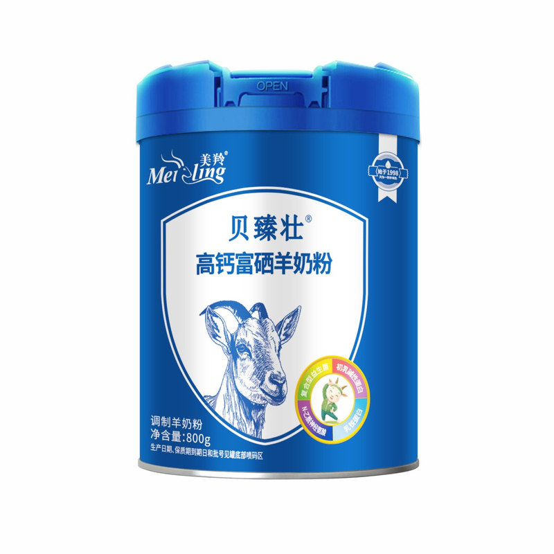 美羚十联菌高钙富硒羊奶粉