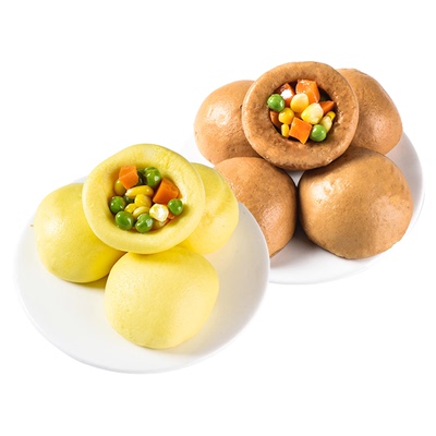 楼茂记窝窝头杂粮包玉米荞麦馒头