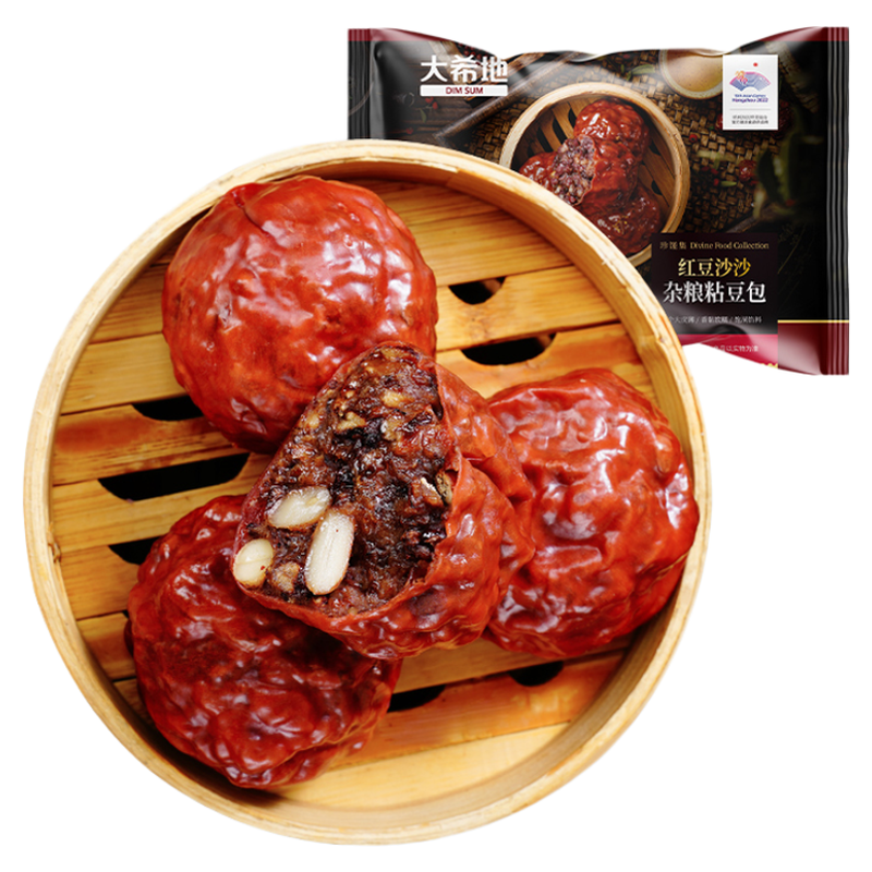 大希地正宗东北粘豆包粗粮低脂无糖精五谷杂粮低脂代餐官方旗舰店