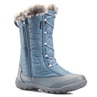 迪卡侬旗舰店儿童雪地靴男女童加绒加厚棉靴棉鞋保暖童鞋靴子KIDS