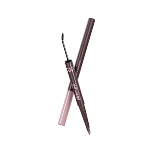 程十安的店桃又野眉笔双头染眉膏防水防汗持久不脱色女浅色粉棕色