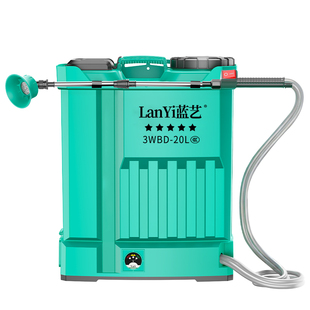 21V电动喷雾器智能洗瓶农用充电多功能打药机背负式锂电池