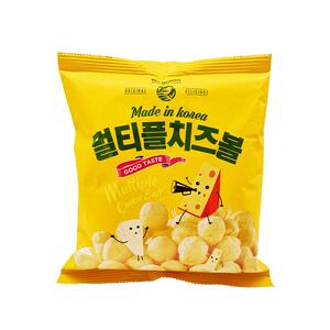 Nobrand诺倍得韩国进口多重切达奶酪芝士球网红芝士膨化零食66g