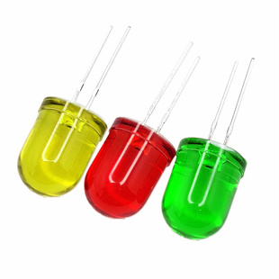 发光二极管led灯珠加长高胶体7-20mm全系家电指示灯白光红黄蓝绿