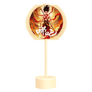 哪吒敖丙旋转棒棒糖双面转转乐费氏数列旋转螺旋树摆件儿童解压棒