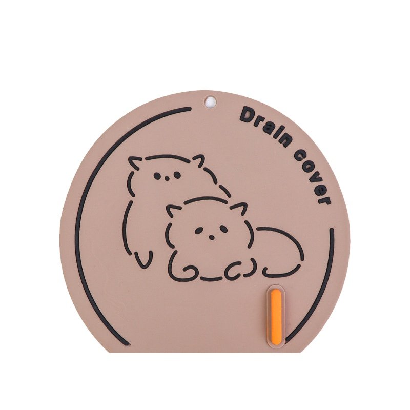 地漏防臭器硅胶垫下水道密封防臭硅胶盖地漏封闭盖卫生间厕所神器