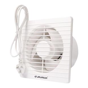 金羚排气扇卫生间4/6/8寸换气扇静音家用玻璃窗式抽风机厨房强力