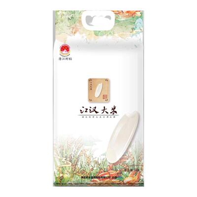 虾乡稻湖北潜江虾稻米江汉大米5kg新米真空装南方籼米10斤装大米