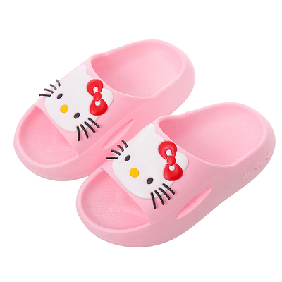 可爱卡通儿童拖鞋女孩厚底防滑软底踩屎感宝宝公主静音凉拖男童夏