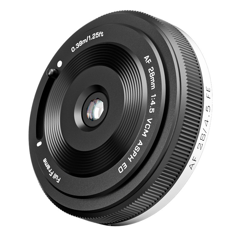 唯卓仕28mmF4.5饼干头定焦镜头