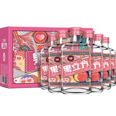江小白水果味23度果酒168ml×6瓶蜜桃味