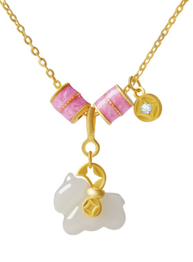 宫里上新和田玉马上有钱项链