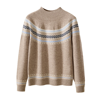 春竹100%绵羊毛清仓羊毛衫