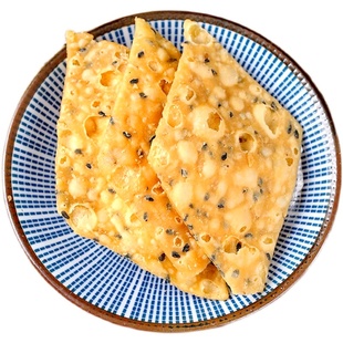 淮香脆手工油炸麻叶焦叶子酥脆馓子麻花零食带芝麻安徽特产包邮