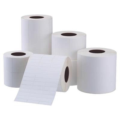 安杰优合成纸标签打印纸100 90 80 70 60 50 40 30 20撕不烂不干胶标签条码纸防水防油耐高温定制pp合成纸