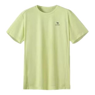 骆驼运动速干T恤男2026春夏季新款圆领透气户外跑步速干衣短袖