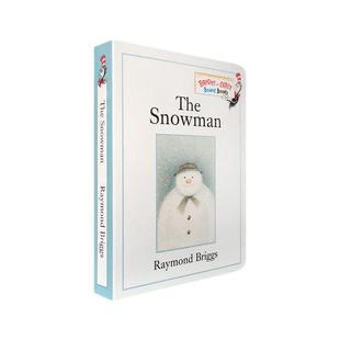 【自营】英文 The Snowman 雪人 无字书 纸板书  汪培珽英文书单推荐 苏斯博士