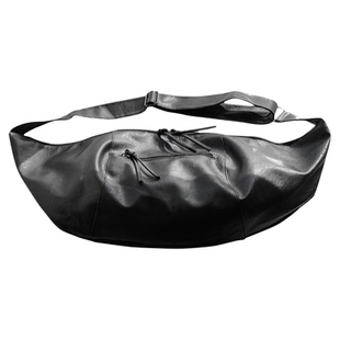 秋冬简约软皮斜挎包大容量休闲通勤挎包男生复古风韩版皮质单肩包