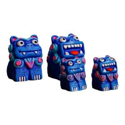 狮三百泰山石敢当办公桌客厅