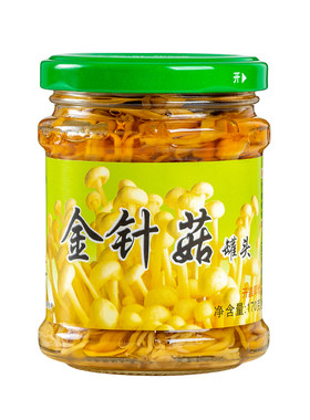 油焖金针菇即食百家味福建特产