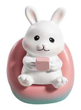 骑鸭兔存钱罐少儿可爱装饰品