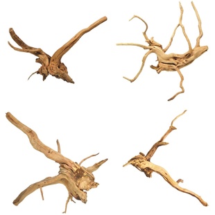 泰国枝造景树枝南美缸巴西莫斯树草缸造景沉木杜鹃根按斤细枝沙盘