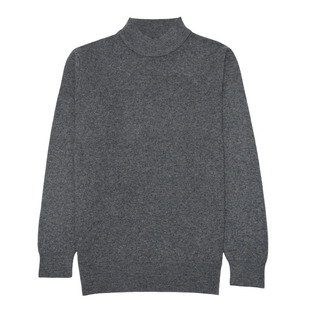 雪豹羊毛衫男款冬季加厚半高领毛衣中老年男士羊毛衫爸爸针织上衣