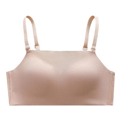 防走光抹胸4CM加厚内衣女小胸