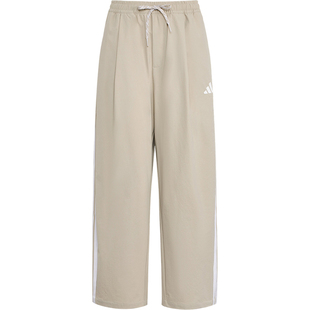 Adidas/阿迪达斯官方正品舒适男士经典系带三条纹运动长裤LC8861