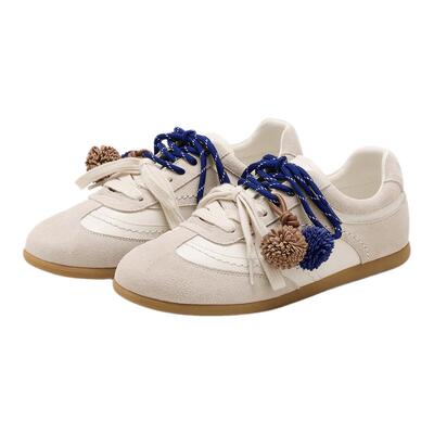 星期六复古薄底休闲德训鞋