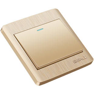 国际电工86型墙壁开关插座面板暗装一开单带5五孔家用多孔USB电源