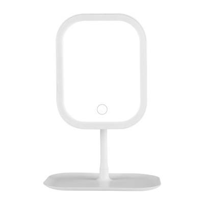 led化妆镜带灯台式便携宿舍桌面