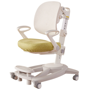 七色花儿童可升降学习椅矫正坐姿写字椅家用书桌追背脚踏自锁座椅