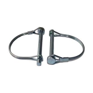 挖机d型锁销斗销螺丝螺母卡特卡扣侧翻60挖掘机防丢失75斗轴