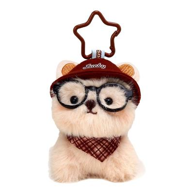 YUYI原创可爱眼镜小狗书包包挂件