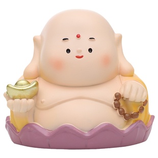 福气小神仙摆件桌面求财神钟馗龙王妈祖工位情绪稳定神器新年礼物