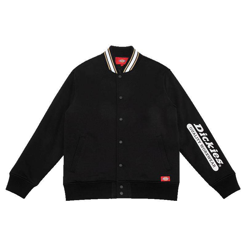 【自营】Dickieslogo印花休闲外套情侣百搭棒球服夹克 DK008131