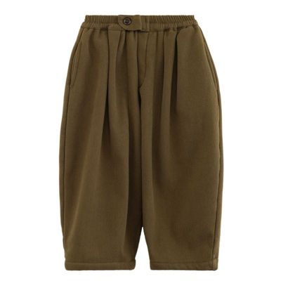 砚台家儿童一体绒休闲裤