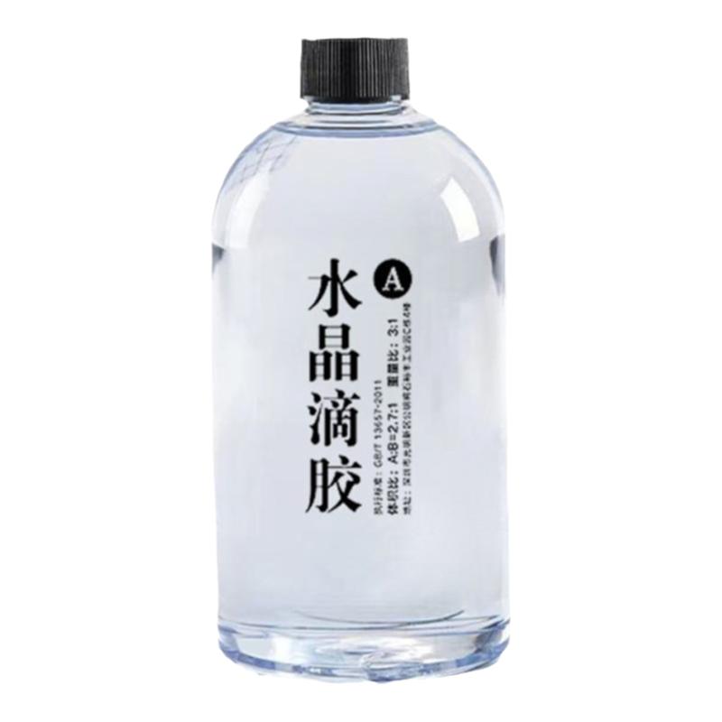 水晶滴胶超透明环氧树脂AB胶宝石滴胶DIY树脂画金鱼饰品模具