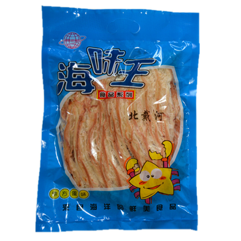 手撕风琴鱿鱼片500G海味王碳烤丝