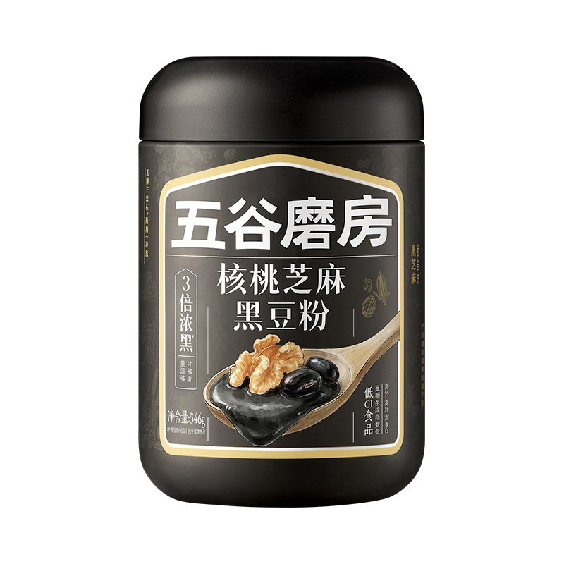 黑芝麻糊养发五谷磨房营养早餐