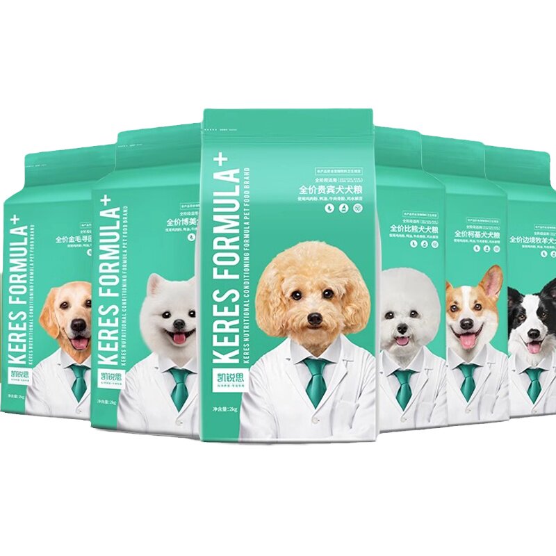 凯锐思成犬比熊边牧柯基金毛狗粮